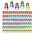100 Pcs Mini Virgin Mary Figurines - Colorful Catholic Hide & Seek Toys for Sunday School, Easter & Baptism Favors